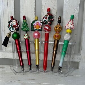 Festive Holiday Pens Set